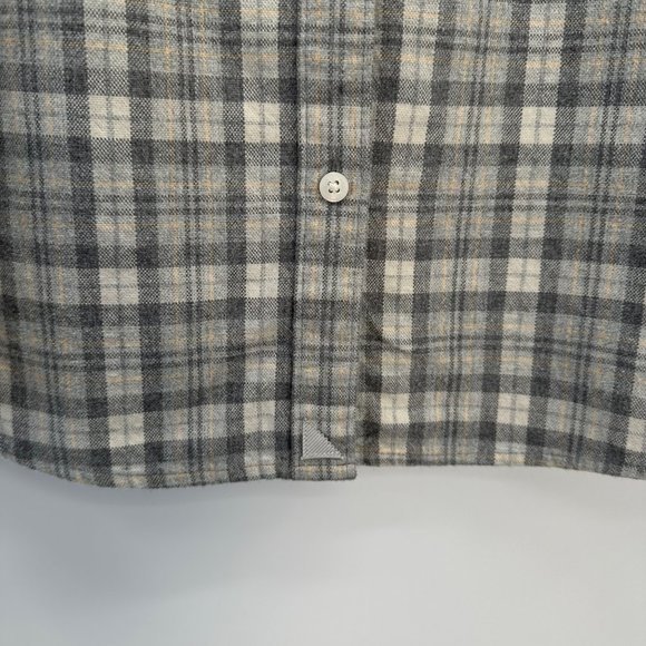 UNTUCKit‎ Tanner Women’s Plaid Flannel Button up Size 10 - Picture 6 of 13